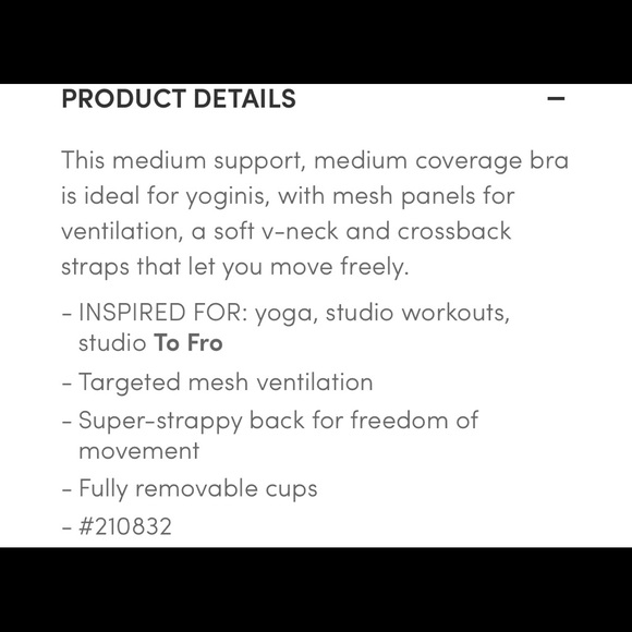 Athleta Transcendence Bra NWT #210832 Tahitian - Picture 6 of 8